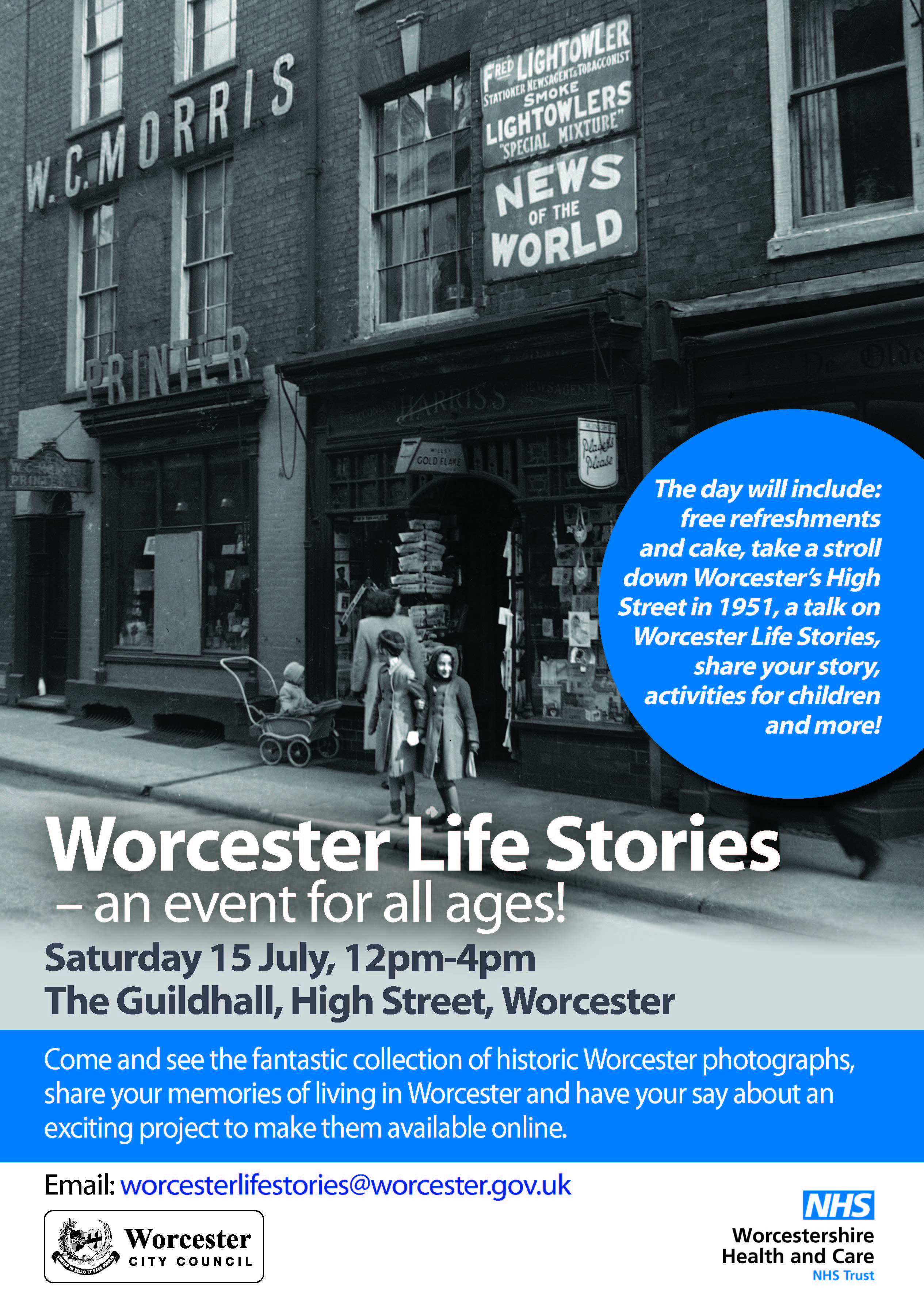 Worcester Life Stories A4